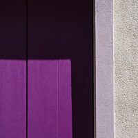 Buy canvas prints of A violet window by Sergio Delle Vedove