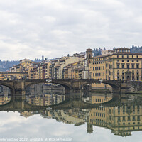Buy canvas prints of Santa Trinita bridge in Florence, Italy by Sergio Delle Vedove