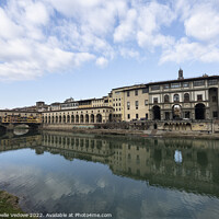 Buy canvas prints of Ponte Vecchio bridge in Florence, Italy by Sergio Delle Vedove