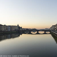 Buy canvas prints of Carraia bridge over the Arno river in Florence, Italy by Sergio Delle Vedove