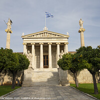 Buy canvas prints of Athens academy building by Sergio Delle Vedove