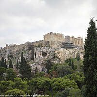Buy canvas prints of The Acropolis in Athens, Greece by Sergio Delle Vedove
