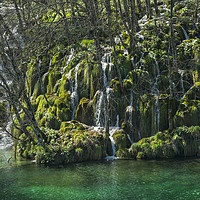 Buy canvas prints of Waterfalls in spring by Sergio Delle Vedove