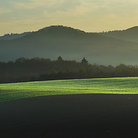 Buy canvas prints of The dawn in the countryside by Sergio Delle Vedove
