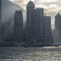 Buy canvas prints of Victoria harbor in Hong Kong by Sergio Delle Vedove