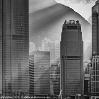 Buy canvas prints of Hong Kong skyscrapers    by Sergio Delle Vedove