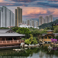 Buy canvas prints of Nan Lian park in Hong Kong   by Sergio Delle Vedove
