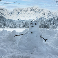 Buy canvas prints of Snowman by Sergio Delle Vedove