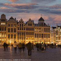 Buy canvas prints of The Grand place square in Brussels by Sergio Delle Vedove