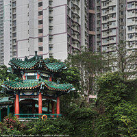 Buy canvas prints of Wong Tai Sin temple in Hong Kong   by Sergio Delle Vedove