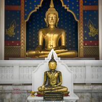 Buy canvas prints of Wat Saket temple Bangkok by Sergio Delle Vedove