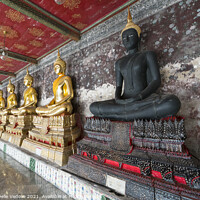 Buy canvas prints of Wat Suthat temple in Bangkok  by Sergio Delle Vedove