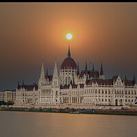 Buy canvas prints of Budapest Sunset by Neil Mc Donald