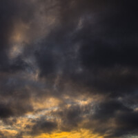 Buy canvas prints of Stormy sunset by Stuart C Clarke