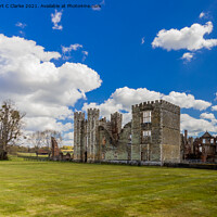 Buy canvas prints of Cowdray Ruins by Stuart C Clarke