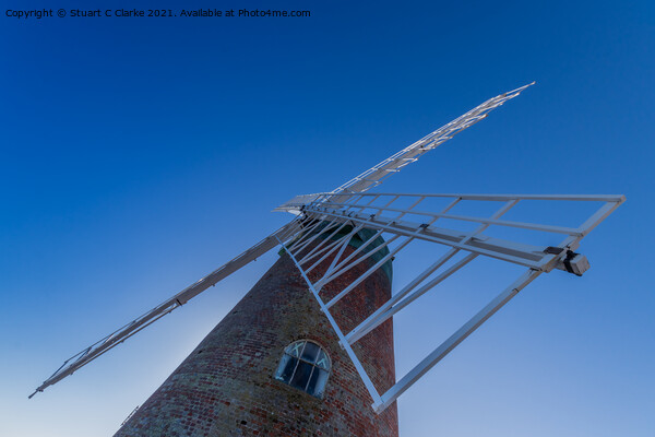 The windmill Picture Board by Stuart C Clarke