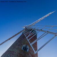 Buy canvas prints of The windmill by Stuart C Clarke
