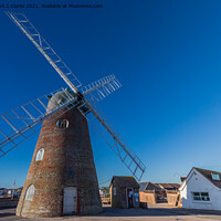 Buy canvas prints of The windmill by Stuart C Clarke