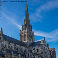 Buy canvas prints of Chichester cathedral by Stuart C Clarke