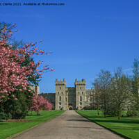 Buy canvas prints of Windsor Castle by Stuart C Clarke