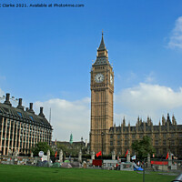 Buy canvas prints of Palace of Westminster by Stuart C Clarke
