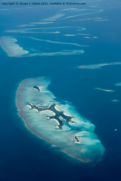 Maldives Islands.  Picture Board by Stuart C Clarke