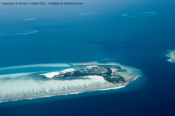 Maldives Islands  Picture Board by Stuart C Clarke