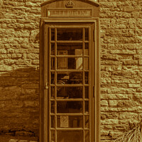 Buy canvas prints of Telephone box by Stuart C Clarke