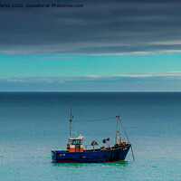 Buy canvas prints of Fishing boat by Stuart C Clarke