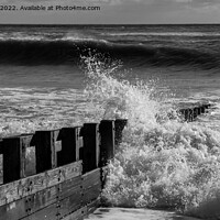 Buy canvas prints of Stormy Littlehampton by Stuart C Clarke