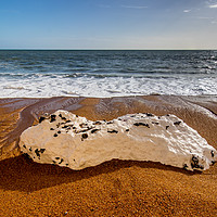 Buy canvas prints of Rocky beach by Stuart C Clarke