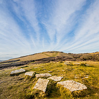 Buy canvas prints of Purbeck Hills by Stuart C Clarke