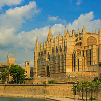 Buy canvas prints of Cathedral of St. Mary of Palma by Stuart C Clarke