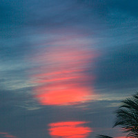 Buy canvas prints of Red sunset in Phuket by Stuart C Clarke