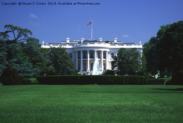 White House, Washington DC, USA Picture Board by Stuart C Clarke