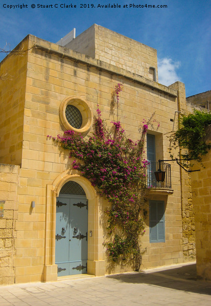 Traditional house, Valetta, Malta Picture Board by Stuart C Clarke