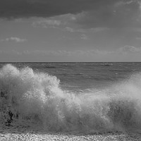 Buy canvas prints of Crashing waves by Stuart C Clarke