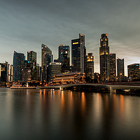 Buy canvas prints of Marina Bay, Singapore by Stuart C Clarke
