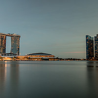 Buy canvas prints of Marina Bay Sands, Singapore by Stuart C Clarke