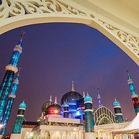 Buy canvas prints of Crystal Mosque by Stuart C Clarke