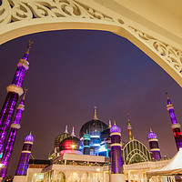 Buy canvas prints of Crystal mosque by Stuart C Clarke