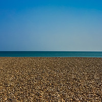 Buy canvas prints of Beach horizon by Stuart C Clarke