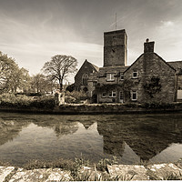 Buy canvas prints of Mill Pond, Swanage by Stuart C Clarke