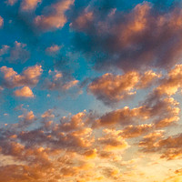 Buy canvas prints of Cloudy sunset by Stuart C Clarke