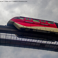 Buy canvas prints of rapidKL monorail by Stuart C Clarke