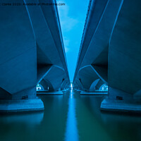 Buy canvas prints of Esplanade Bridge  by Stuart C Clarke