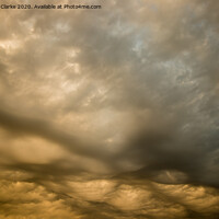 Buy canvas prints of Asperitas clouds by Stuart C Clarke