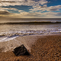 Buy canvas prints of Rock on the beach by Stuart C Clarke