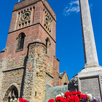 Buy canvas prints of St Mary's Petworth by Stuart C Clarke