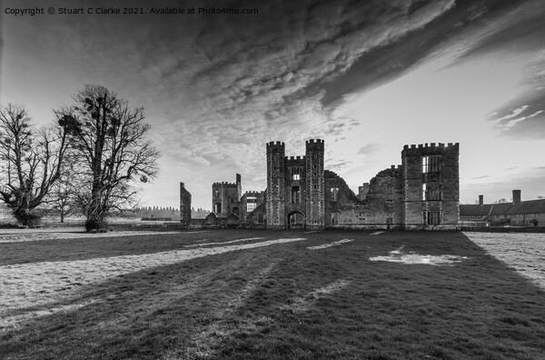 Cowdray House ruins Picture Board by Stuart C Clarke